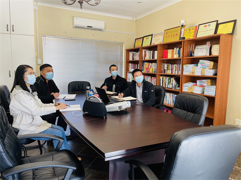 纳米比亚党支部组织开展“学党史、促改革、谋发展” 主题党日活动